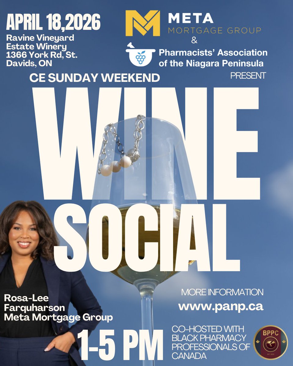 We’re gearing up for CE Sunday weekend and we’re excited to share a new collaboration opportunity for the BPPC community.

 Wine Social registration:  panp.ca/event-details-… (Use code BPPC10)
CE Sunday registration: panp.ca/event-details-… (Use code BPPC25)