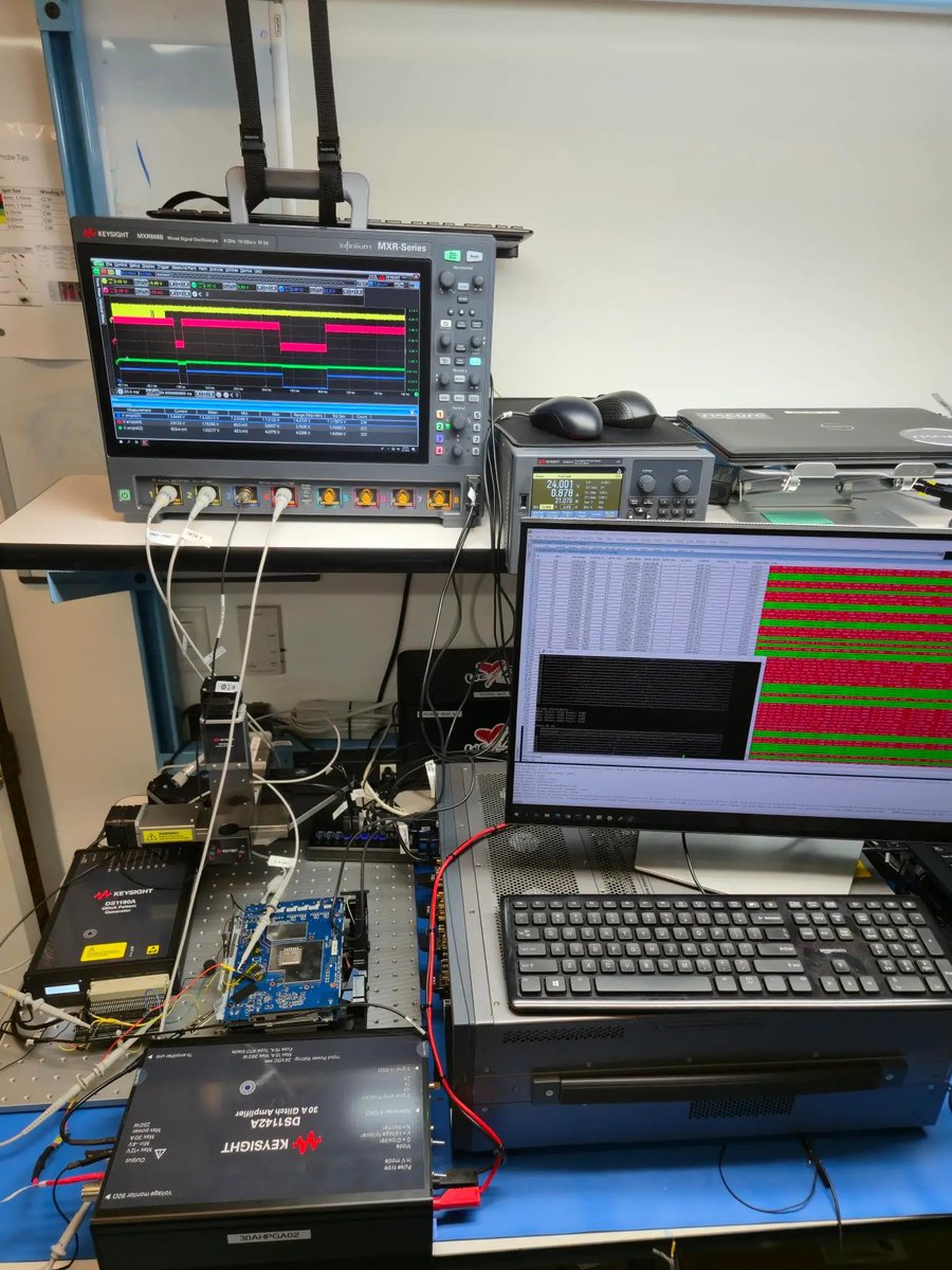 Riscure's tweet photo. Even a “locked‑down” UART can be opened with the right fault‑injection technique. https://t.co/MdxrS2x35o