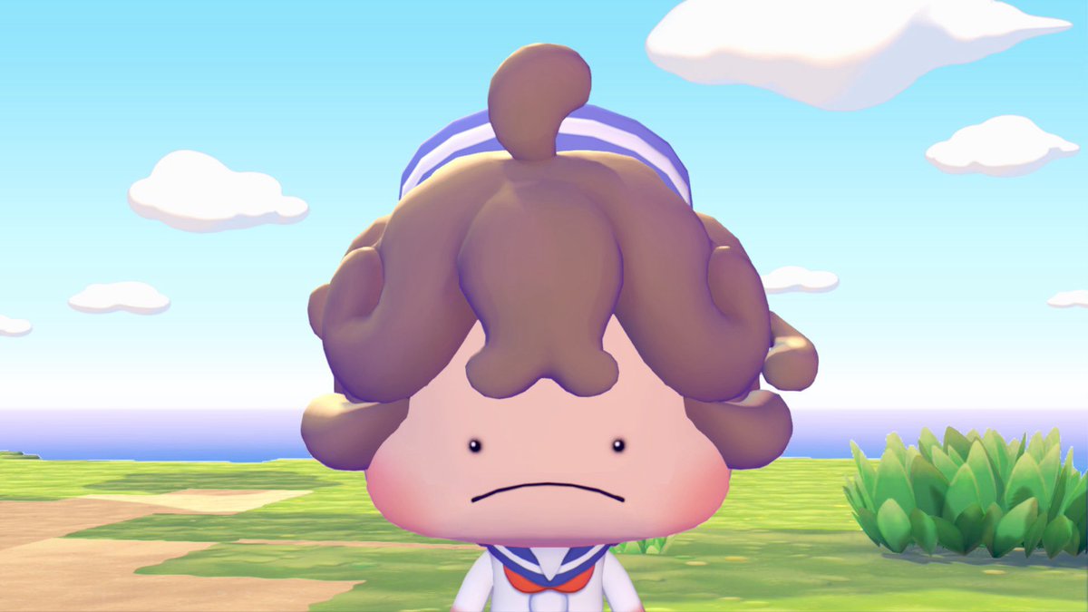 unlocked the cutest hairstyle ever in pokopia 😤