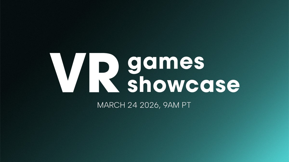 RealityLabs's tweet image. The Spring VR Games Showcase is here! 🎮
Nearly two dozen games, new release dates, and surprise reveals.See what’s coming to the Meta Horizon Store in 2026: meta.com/blog/vr-showca…
#VRGamesShowcase #MetaQuest #VRGaming