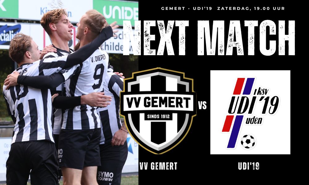 vvgemert's tweet photo. De derby komt eraan 🤩 Komende zaterdag staan @vvgemert en @UDI19 tegenover elkaar op sportpark Molenbroek. Je kunt nu al je tickets kopen via de ticketshop van de zwartwitten. Klik op de link: https://t.co/0hRgv03dC1 https://t.co/p0MoCxyV2v