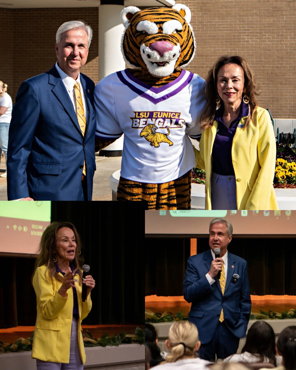 LSU President Dr. Wade Rousse tweet media