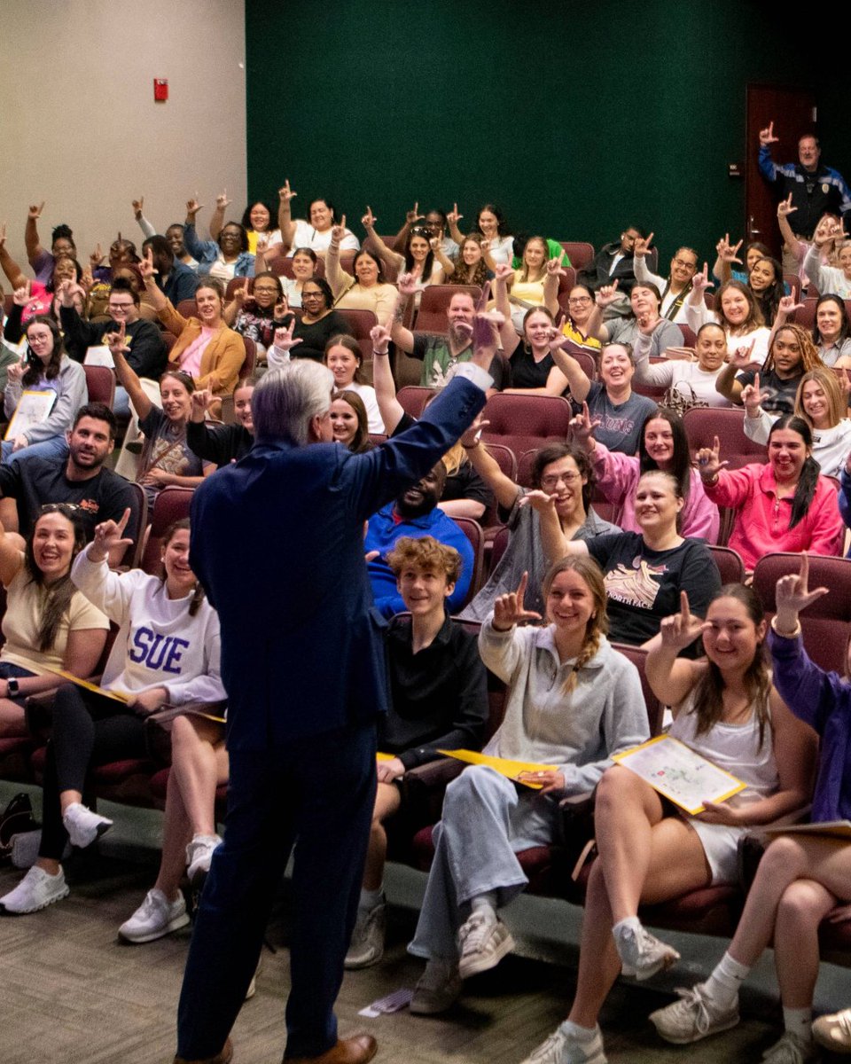 LSU President Dr. Wade Rousse tweet media