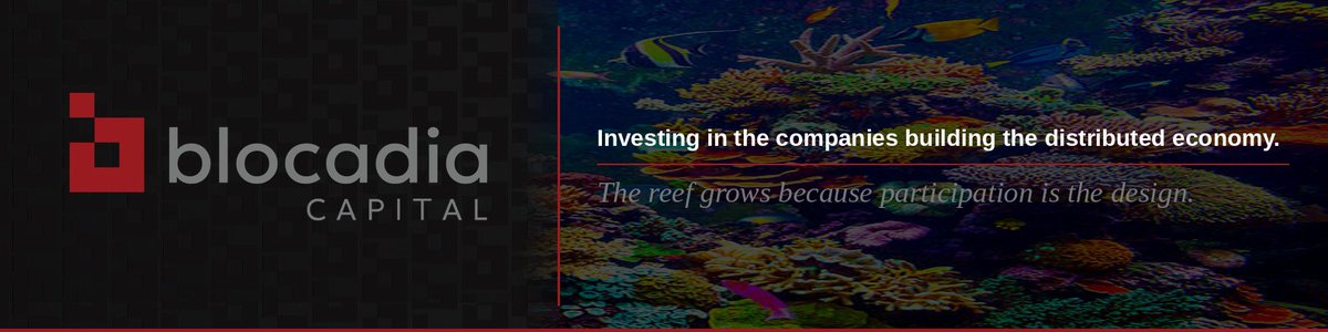 BlocadiaCapital's tweet photo. Investing in the companies building the distributed economy.
The reef grows because participation is the design.
#BlocadiaCapital #DistributedEconomics #Web3 #CommunityFi https://t.co/4rzA4DwAw9