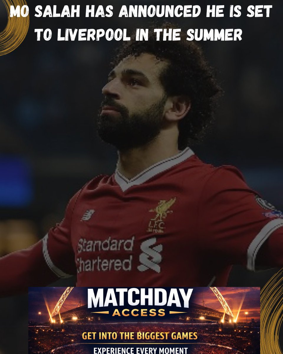 MatchdayAccess's tweet photo. Get Anfield tickets here
https://t.co/toDkWGfWfB to see the Egyptian King before he moves on! https://t.co/QcnvCWqpiu