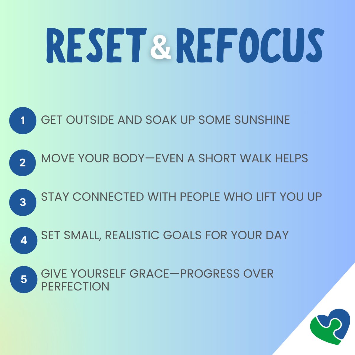 NeedManna's tweet photo. As the seasons begin to change, it’s a great time to reset and refocus on your mental well-being. 

Taking care of your #mentalhealth doesn’t have to be complicated—small steps can make a big difference.
💚

#MentalHealthMatters #MarchWellness #SelfCareTips #MannaFund https://t.co/4skr8cBw1k