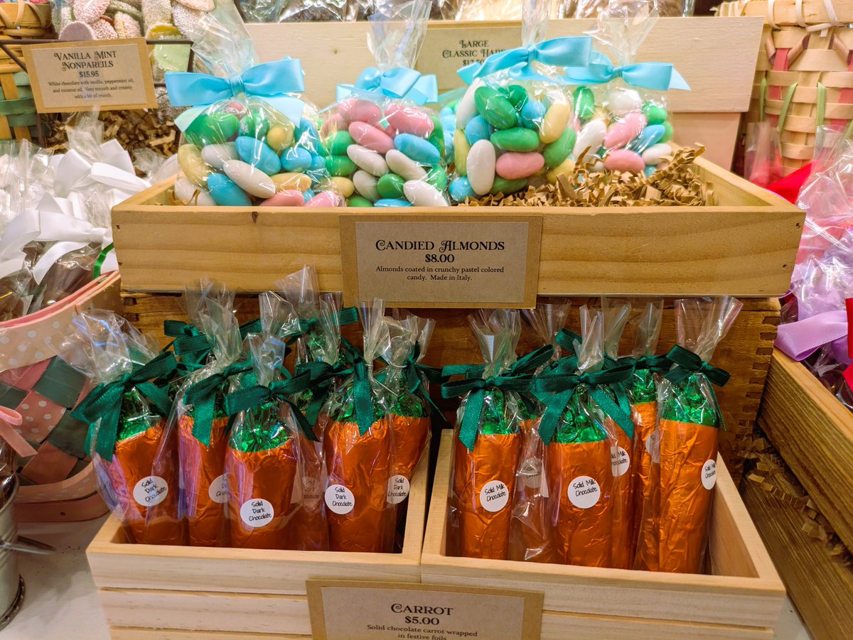 SpindlerConfect's tweet photo. Bunnies, Eggs, and other Easter Treats now available! https://t.co/C6SstH6kvS