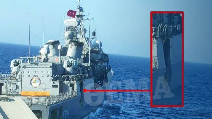 based_dept_gr's tweet photo. @Gray_WolfTR Unfortunately no such article exists ☹️ but one part of your ai slop is true, that we smashed against Turkish frigates, I hope they're well🙏 https://t.co/2kJ9NRciXi