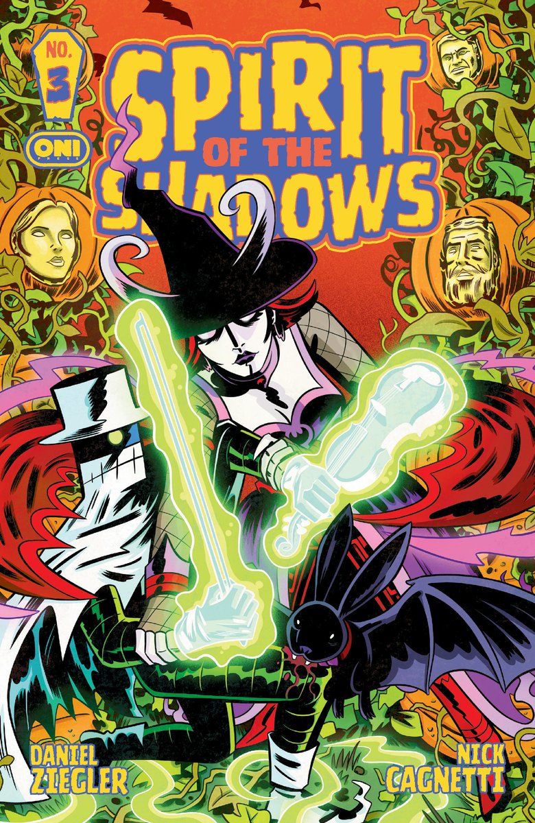 DavidDunham_DC's tweet photo. Helena Hextress blames Erik Leroux for her sister's death. But by the time she finds Dr. Hyde Perkins, Erik has died. Still, his soul may be within her grasp.
#magic #fantasy #comics 

Happy Tuesday, All!

Spirit of the Shadows #3 Cover Preview
https://t.co/grg963WTwi https://t.co/VCqWHkhNGt