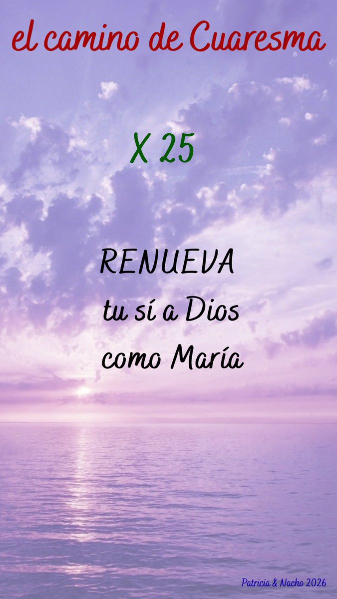 Camino de Adviento y Cuaresma tweet media