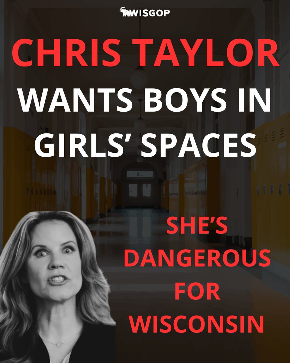 WisGOP's tweet photo. Chris Taylor won't protect our children on the Wisconsin Supreme Court!

Vote April 7th! https://t.co/WfePvxaZC2