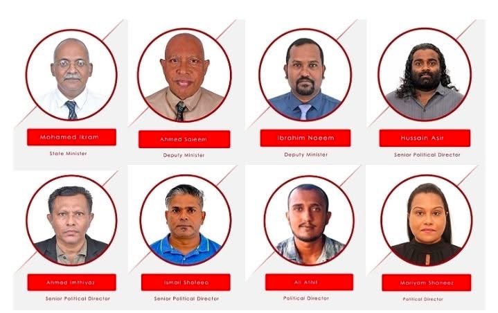 Instead of island visits to engage the public, 72 political appointments were made in a single day, mostly State &amp; Deputy Ministers and Senior Directors.
Each of the 19 LGA offices now gets a State Minister + Political Director, plus 24 staff per atoll office.
<a href="/MMuizzu/">Dr Mohamed Muizzu</a>  Bakari