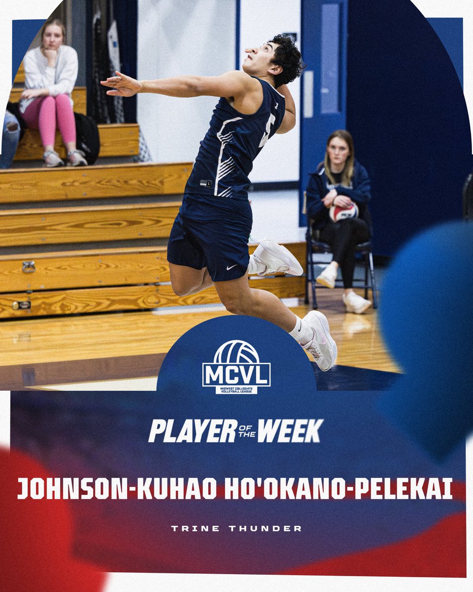 MCVLVolleyball's tweet photo. Week 10 OPOW: Johnson-Kuhao Ho’Okano-Pelekai 🌩️ https://t.co/9fQzY6bfY7