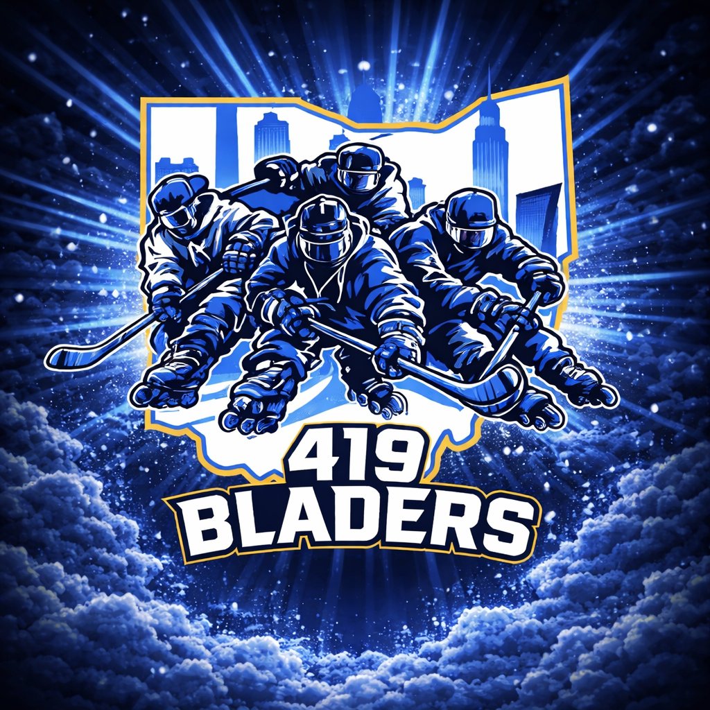 XRHLpro's tweet photo. Let's welcome the first team to the XRHL! The 419 Bladers! Stay tuned for the rest of the teams and the teams' schedules https://t.co/VTzgaaza7N