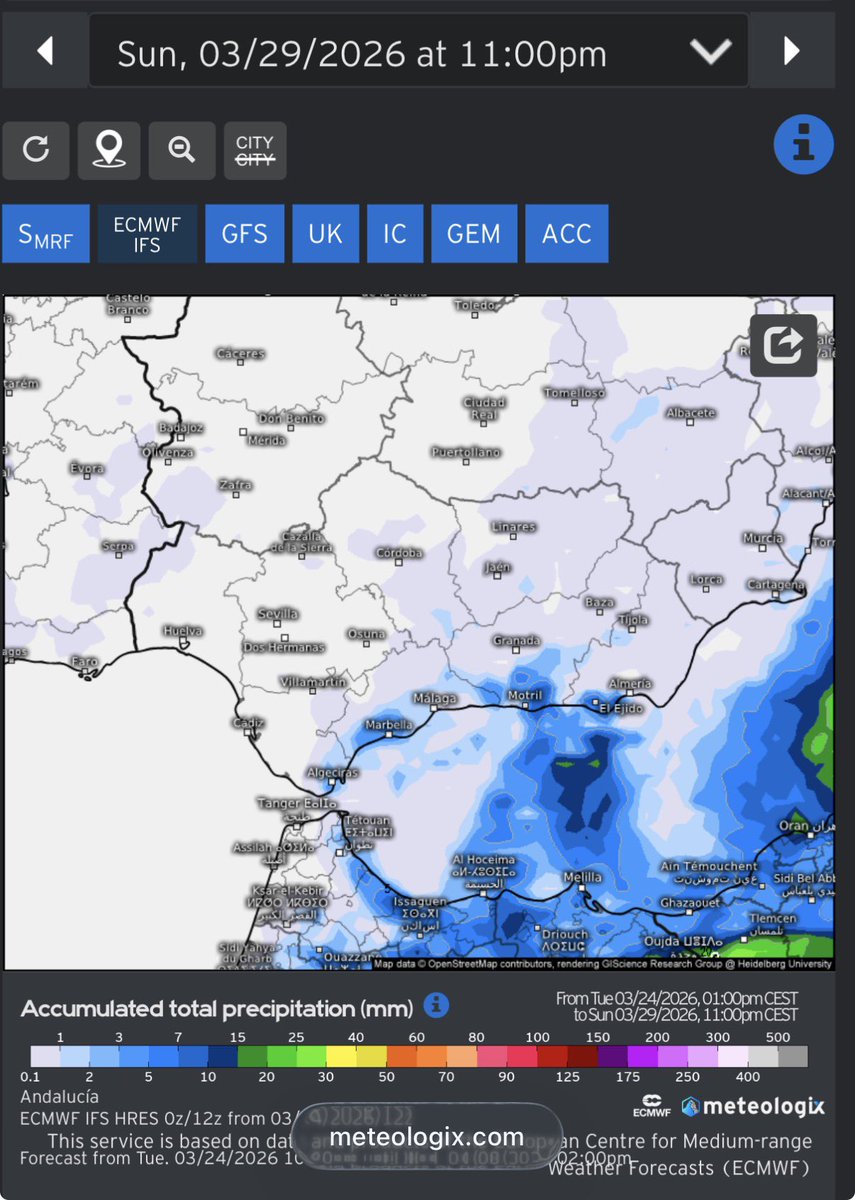 tiempo en Granada tweet media
