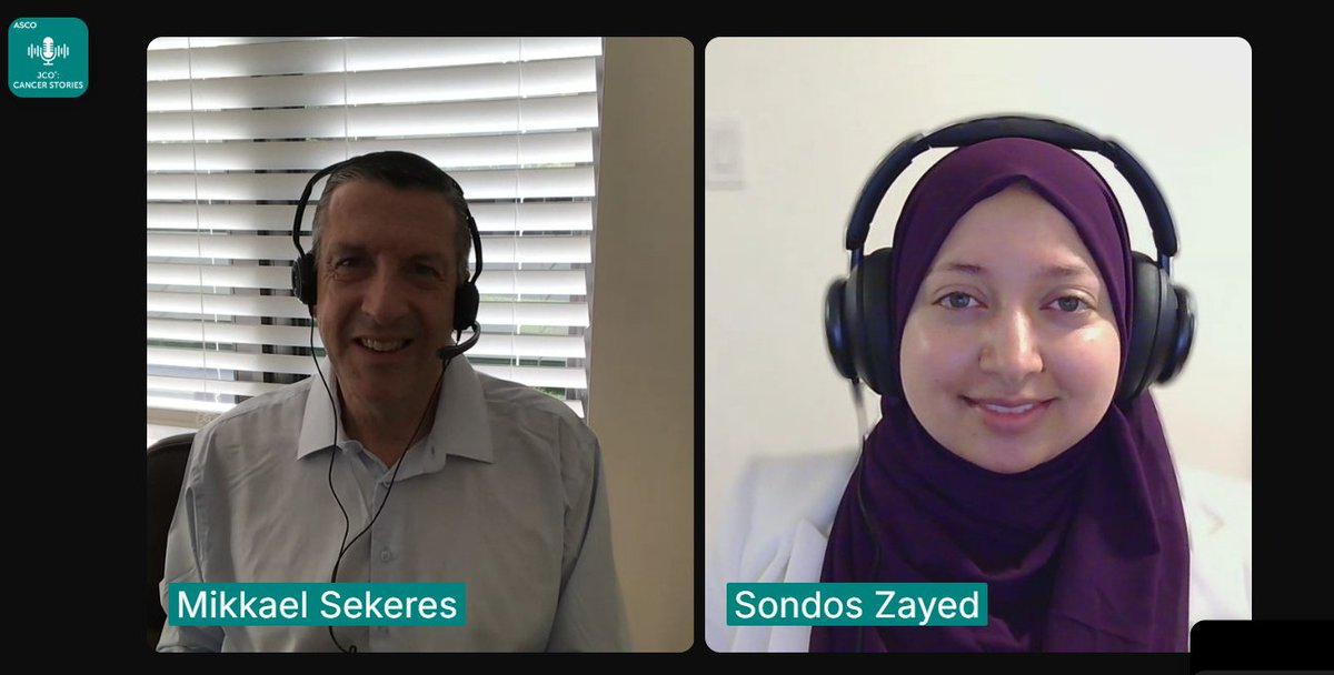MikkaelSekeres's tweet photo. Is it every okay to tell your patient, simply, "I don't know"? Join me and Dr. Sondos Zayed as we explore uncertainty in oncology on this week's @JCO_ASCO #CancerStories Podcast! @ASCO @SylvesterCancer https://t.co/ZbyEuSvisu https://t.co/CF4Tz6w9i4