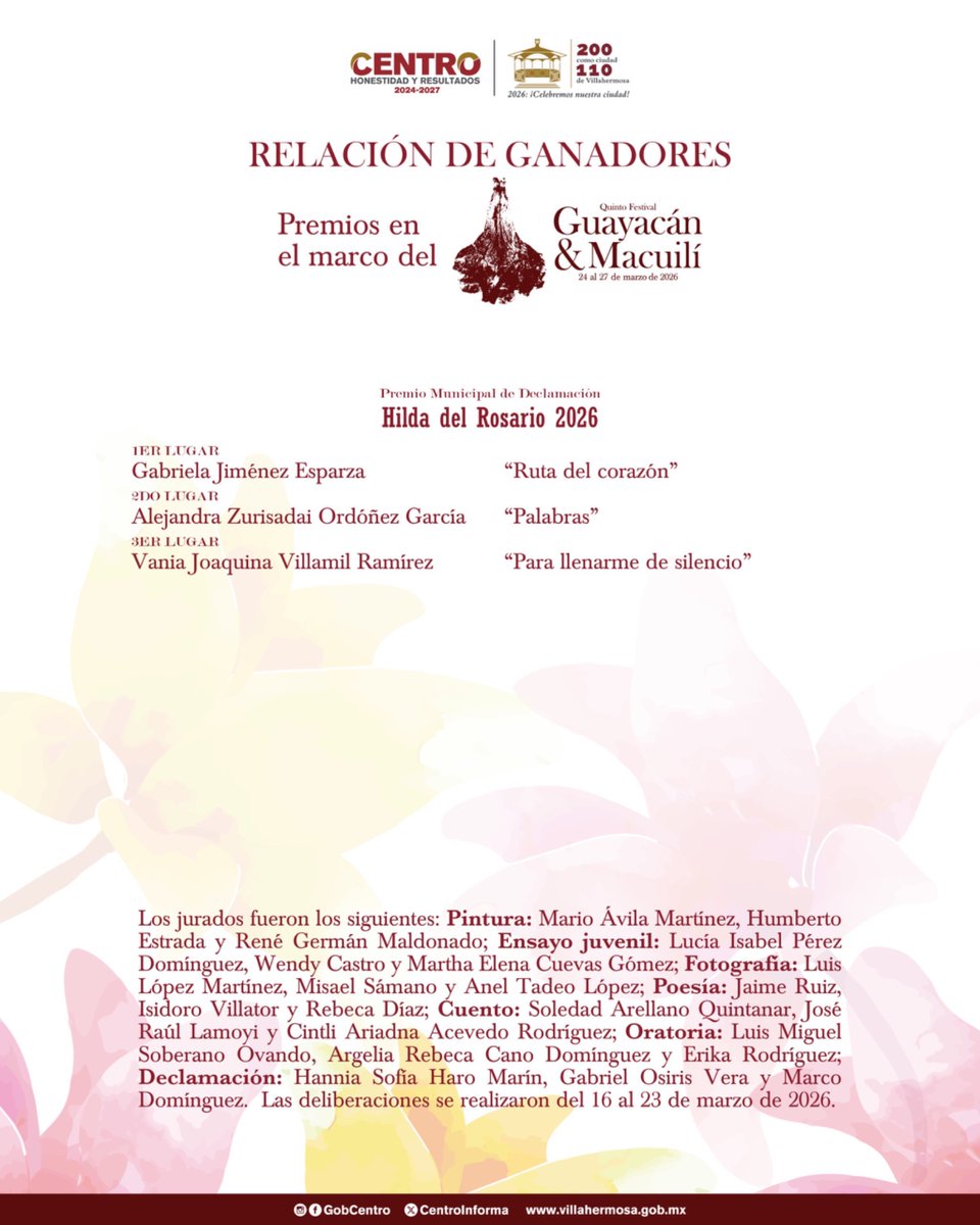 Ayuntamiento de Centro tweet media