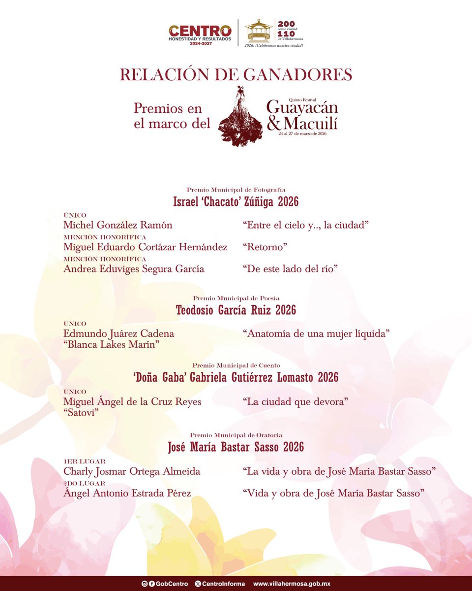 Ayuntamiento de Centro tweet media