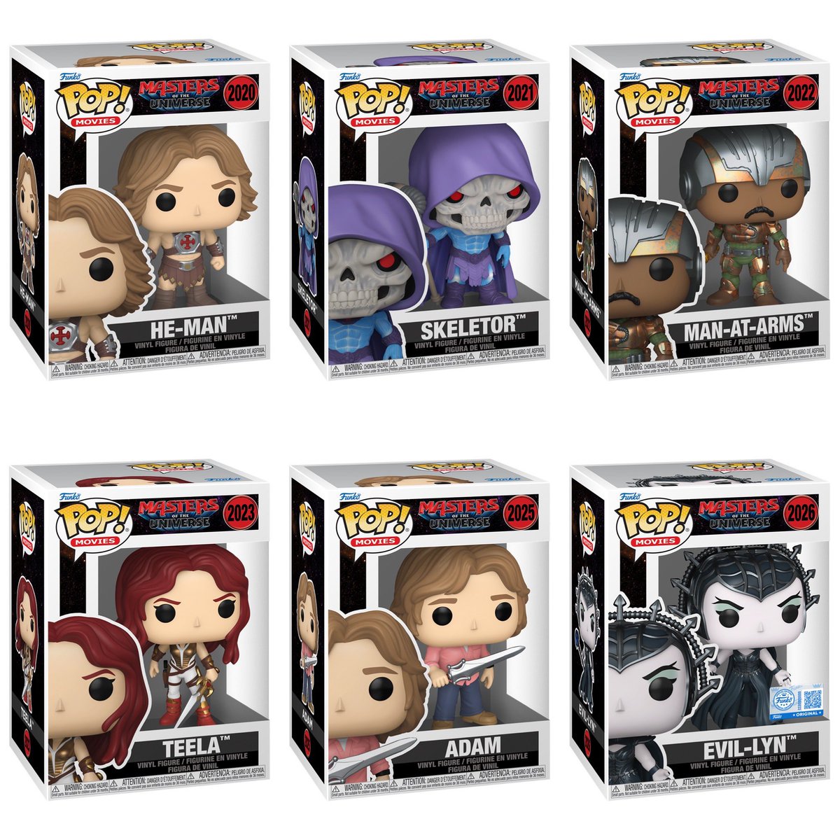 The new MOTU film Funkos have been revealed. 

I can’t wait for them to drop 😎💪🏻 hoping for a later battle cat funko release too #mastersoftheuniverse #heman #funko