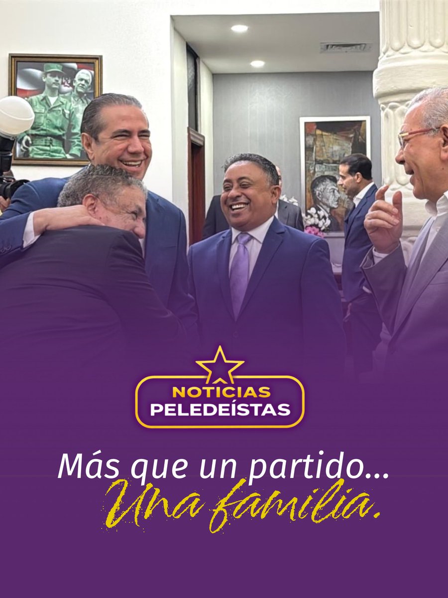 Les digo que somos ¡Una familia! 💜✨

#NoticiasPeledeístas