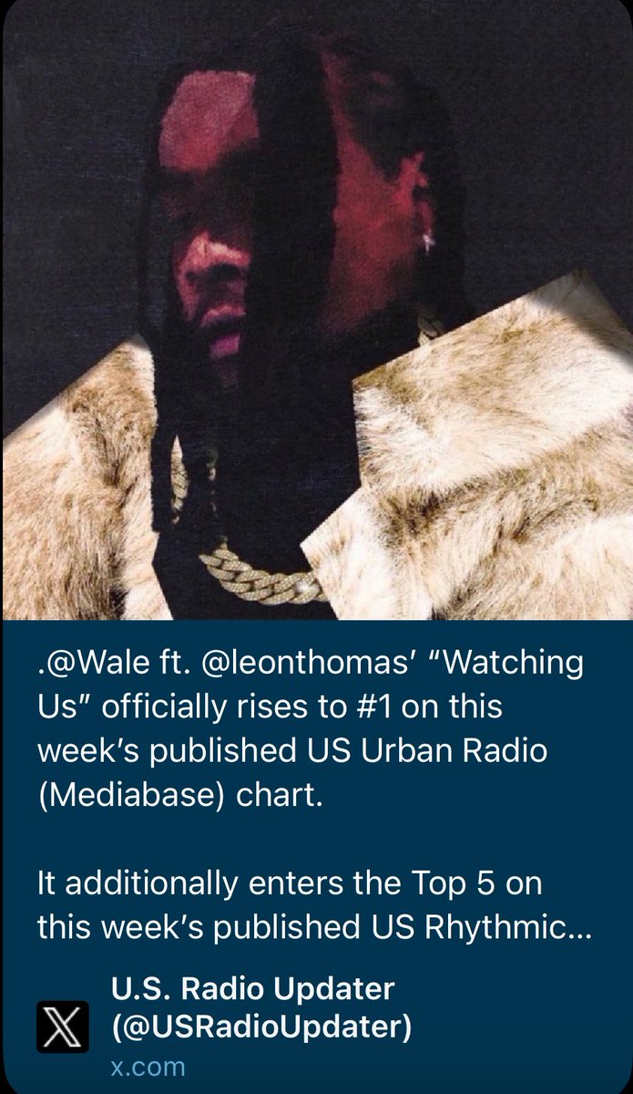 Wale tweet media