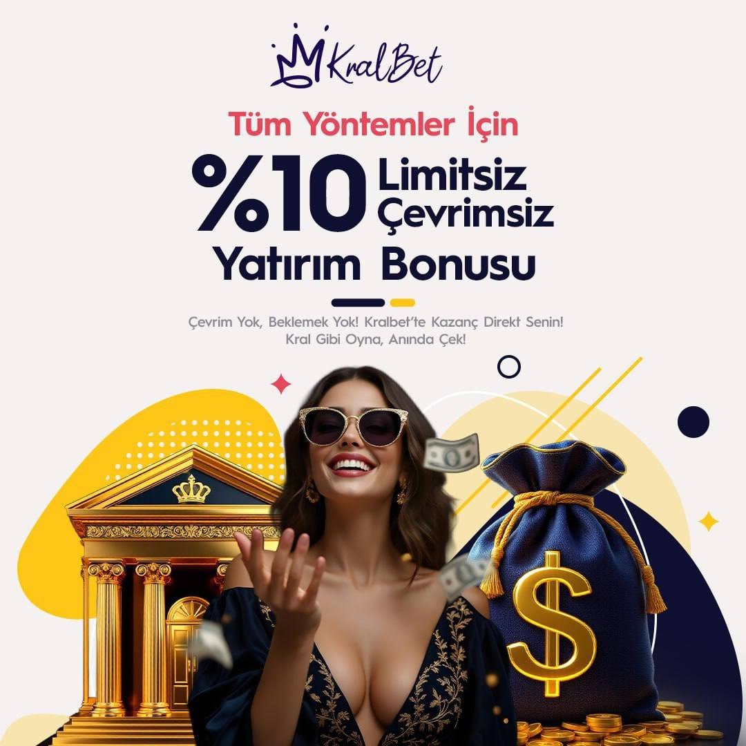 🎁 %10 ÇEVRİMSİZ SINIRSIZ BONUS FIRSATI!

💸 Yatırımını yap, bonusunu kap ve hiçbir çevrim şartı olmadan kazancını özgürce kullan!

💥 Tüm yatırım seçeneklerinde geçerli, gün boyu sınırsız avantaj!

👑 Kral gibi oyna, kazan, anında çek!

#LimitsizBonus #engüvenilirbahi...