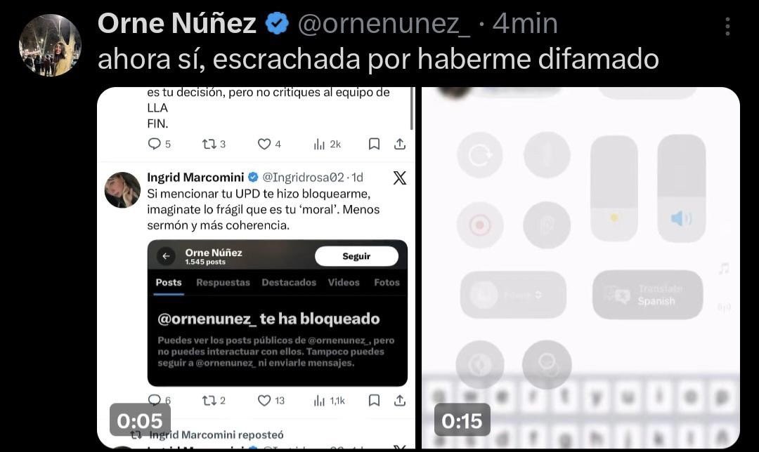 Ingridrosa02's tweet photo. @ornenunez_  Que haya mencionado algo de lo que todo el mundo estaba hablando no significa que haya tenido fotos ni que tenga algo que ver con ninguna cuenta. Una cosa es comentar algo público y otra muy distinta es inventar acusaciones sin pruebas. Saludos. https://t.co/c3lTiMb9Yi