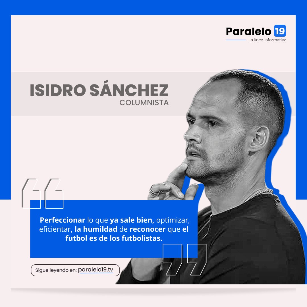 🇲🇽A meses del Mundial, el Cuerpo Técnico debe simplificar. Identificar las acciones clave que dan el 80% de los resultados es la diferencia entre fluir o trabarse. ⚽️
Una columna de <a href="/IsidroSanMa/">Isidro Sánchez Macip</a>  👇🏼📰
paralelo19.tv/opinion/2026/0…