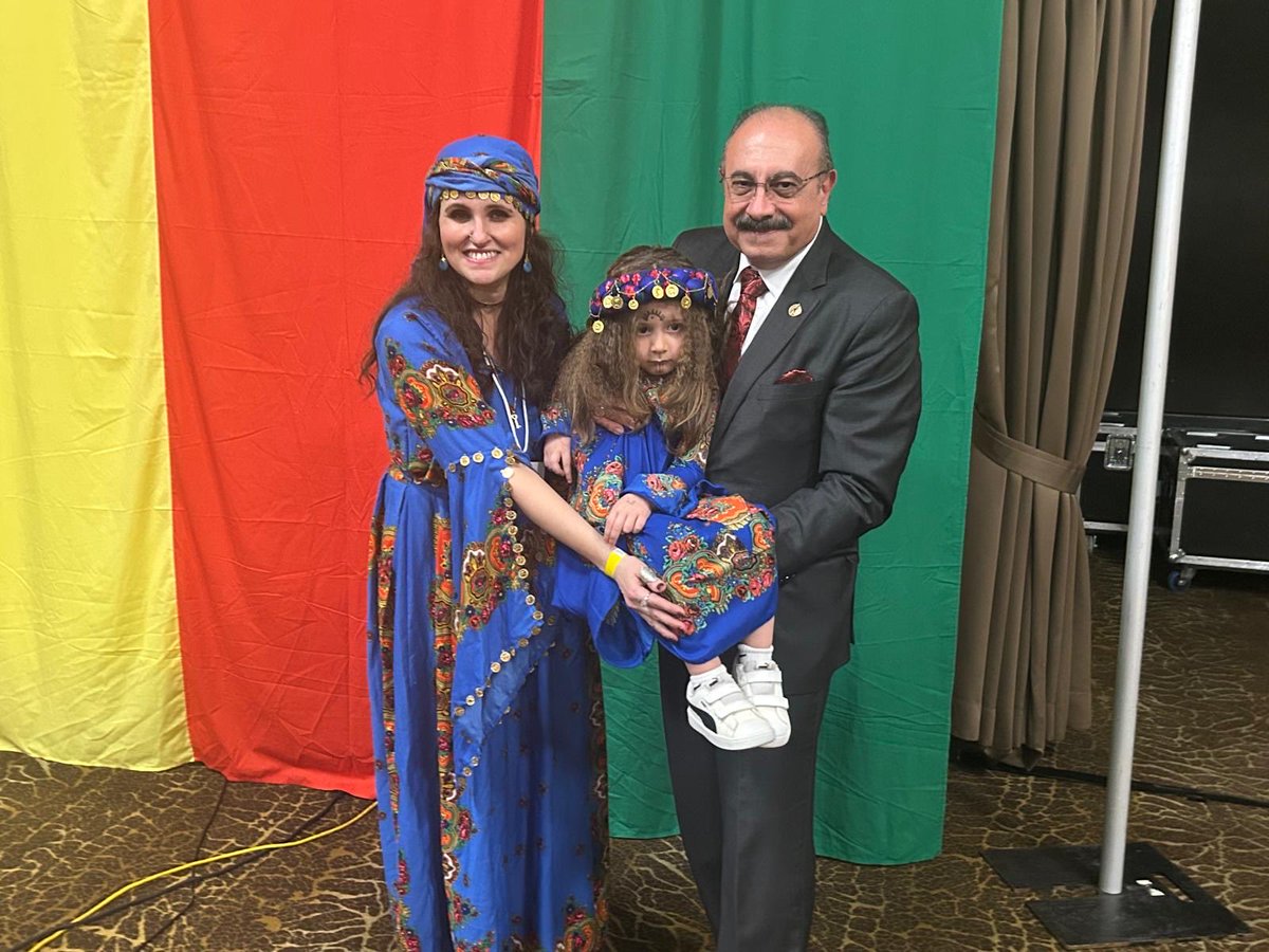 Kurdfed's tweet photo. It was an honour to have @SherefSabawyPC join us at Newroz 2026. He delivered heartfelt remarks from the stage, presented a lovely certificate to our community, and then graciously mingled with everyone, sharing stories, smiles and many memorable moments with our Kurdish families https://t.co/Etk3BWjMTd