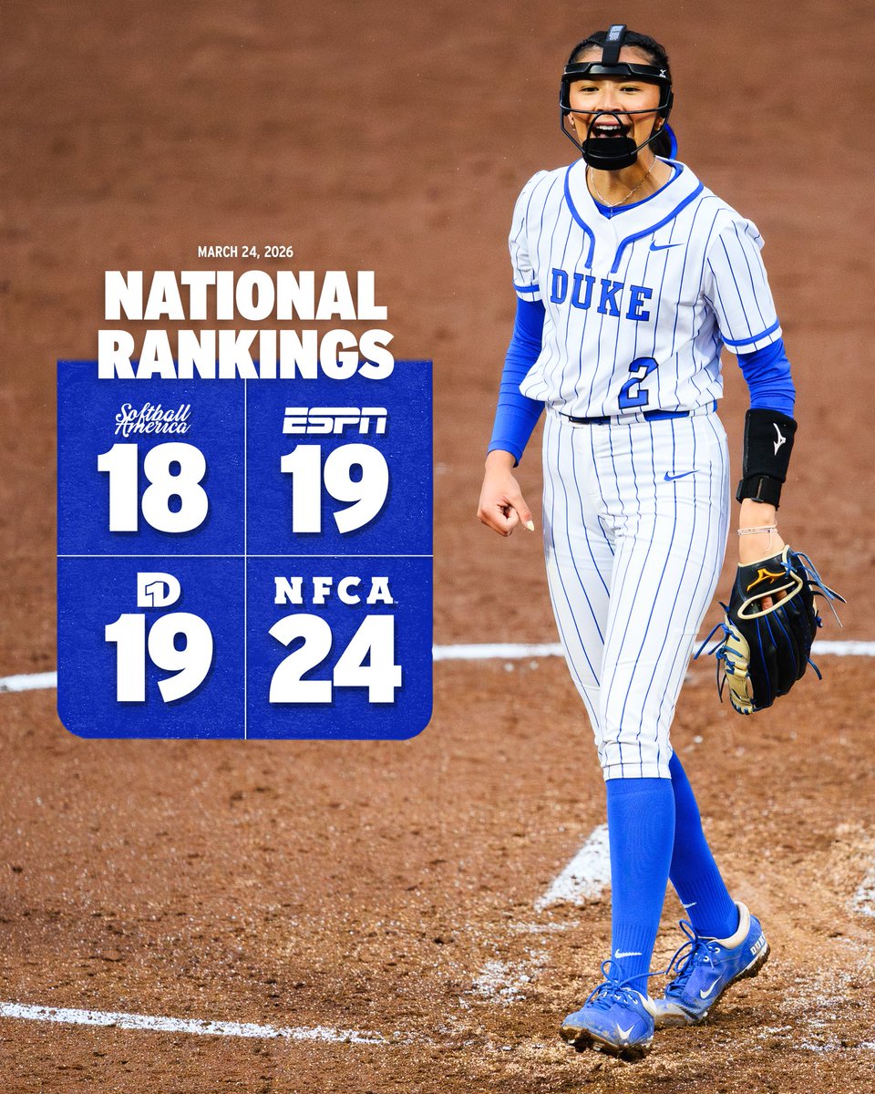 DukeSOFTBALL's tweet photo. 📈📈

#Team9 https://t.co/HwtRmaRn1x