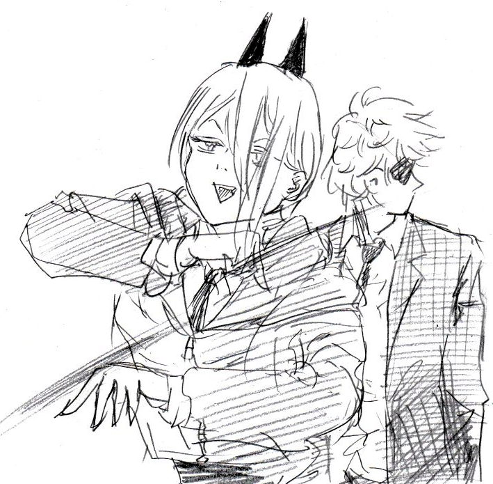 #チェンソーマン 完結お疲れ様でした。やはりしめはパワ子じゃないとのお。 