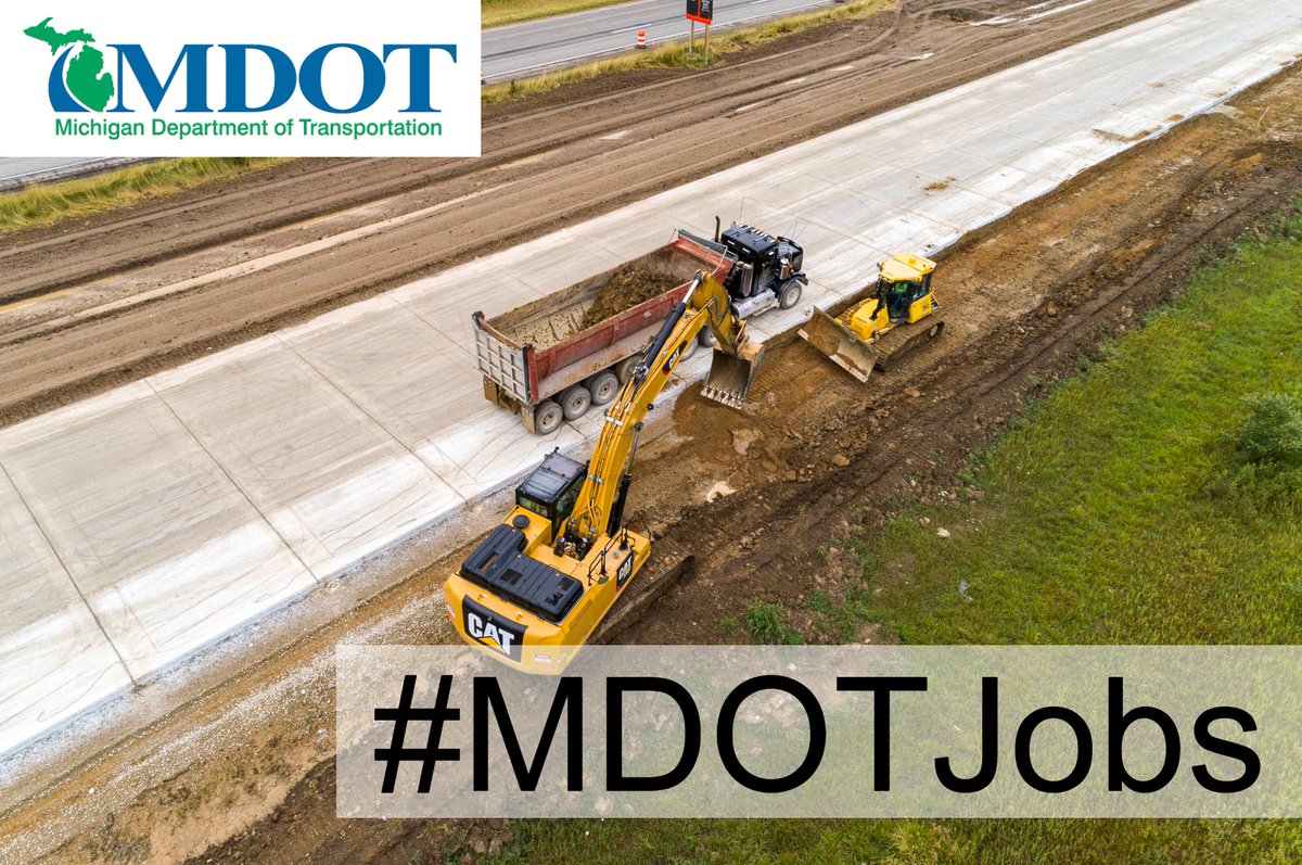 MichiganDOT's tweet image. MDOT has the following open Departmental Analyst (Trainee) (Sr Field Compliance) positions:

- #GrandRapids ($25.85 - $43.73/hr): governmentjobs.com/careers/michig…

- #Gaylord ($25.85 - $43.73/hr): governmentjobs.com/careers/michig…

#MDOTJobs #MIGovJobs