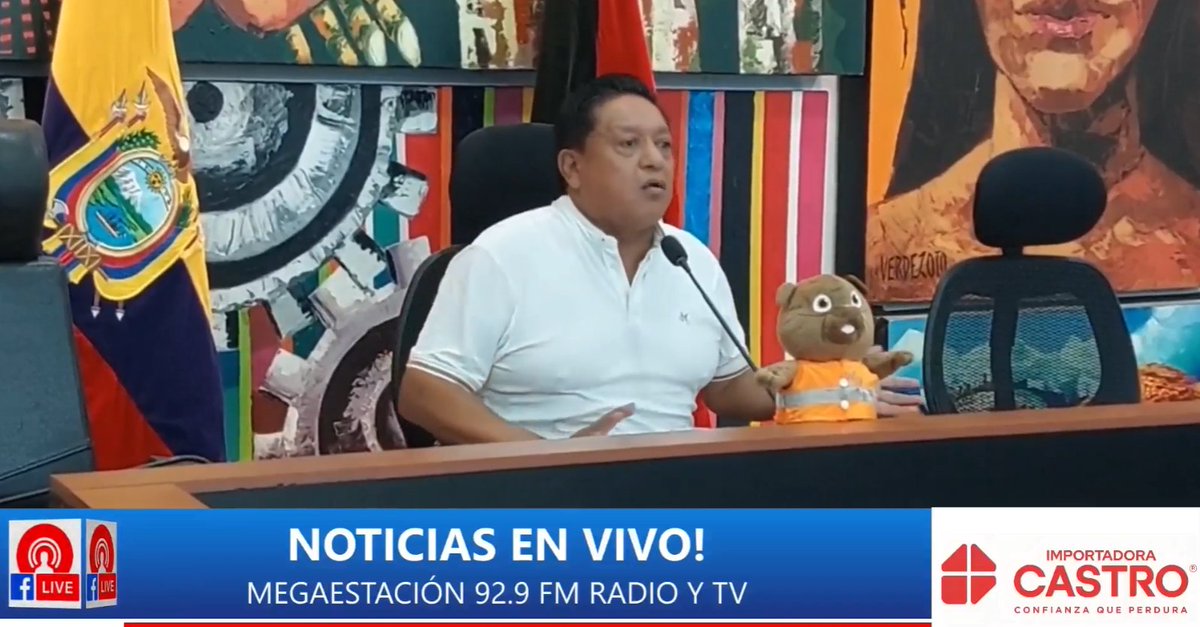 💧AGUA POTABLE || Esto es lo último que se conoce en relación a la acción de protección planteada por la concejala Liliana Silva sobre el cobro del agua potable en Santo Domingo - Informativo de Noticias!
#RadioMegaestación #Noticias #SantoDomingo #Ecuador
facebook.com/share/v/17A2xN…