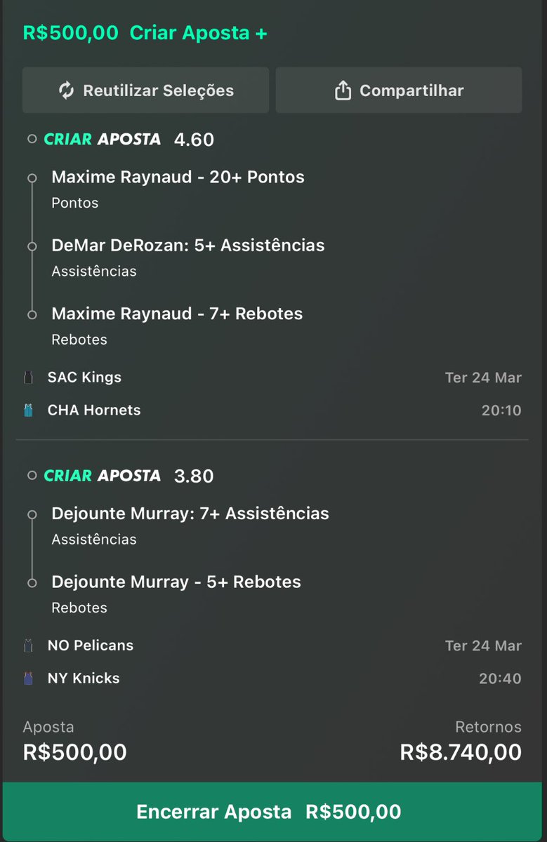 EmilioPapa99's tweet photo. ODD 17 PRA GENTE BUSCAR NA NBA HOJE

Bilhete pronto no canal 👇🏻👇🏻 https://t.co/G9THAqgczS