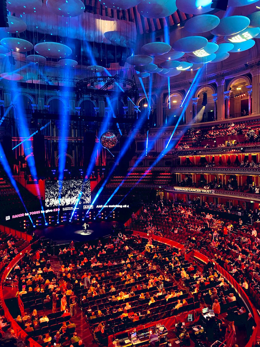 First of 3 visits to <a href="/RoyalAlbertHall/">Royal Albert Hall</a> this week supporting <a href="/TeenageCancer/">Teenage Cancer Trust</a> , tonight it’s Comedy Night featuring Jack Dee.