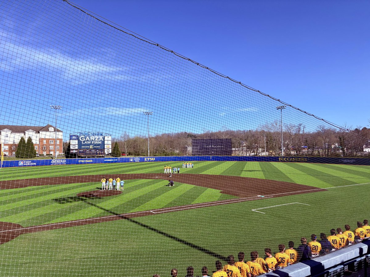 ETSU90's tweet photo. Beautiful day #AtTheThom Let’s go Bucs #beatVATech https://t.co/XohEiMtImx