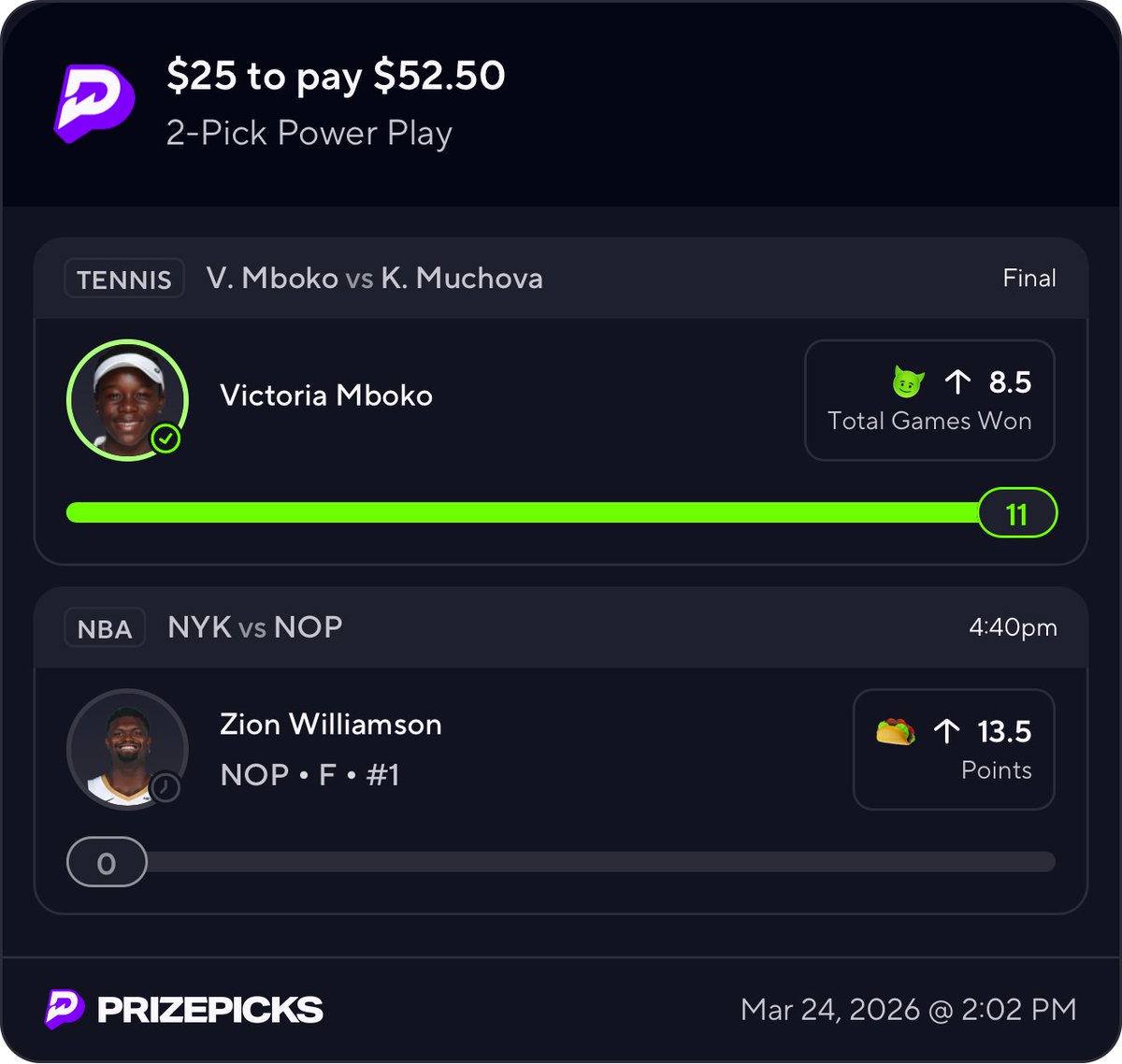 Winning Lineups tweet media
