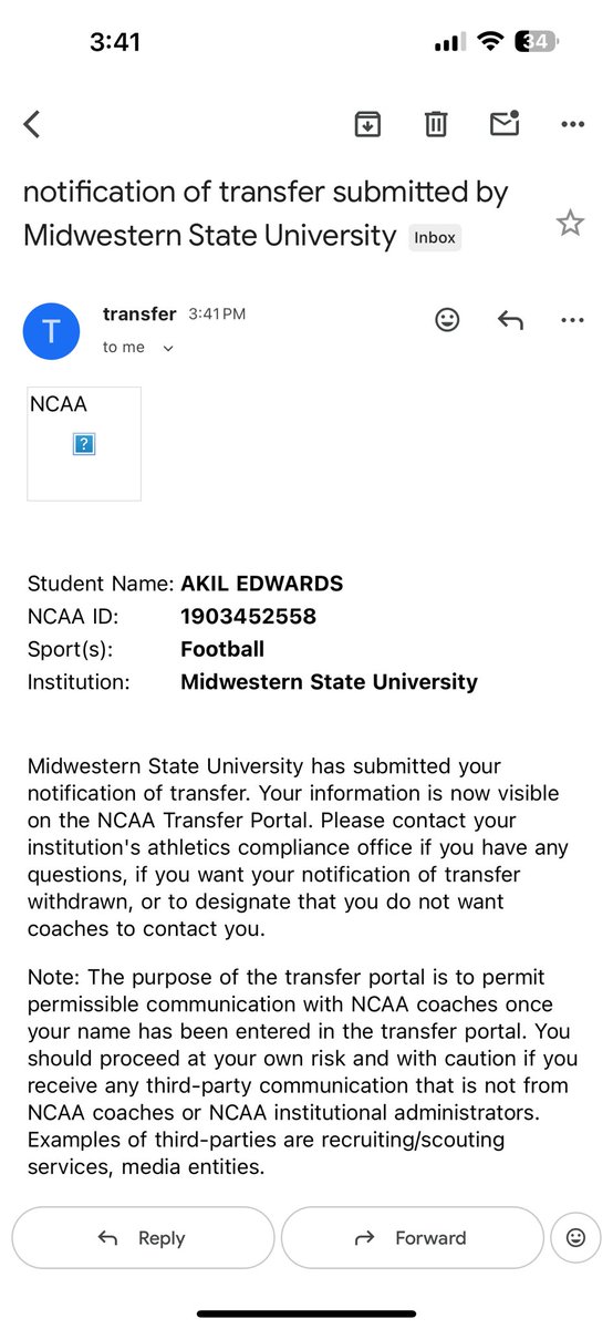 Akil Edwards tweet media