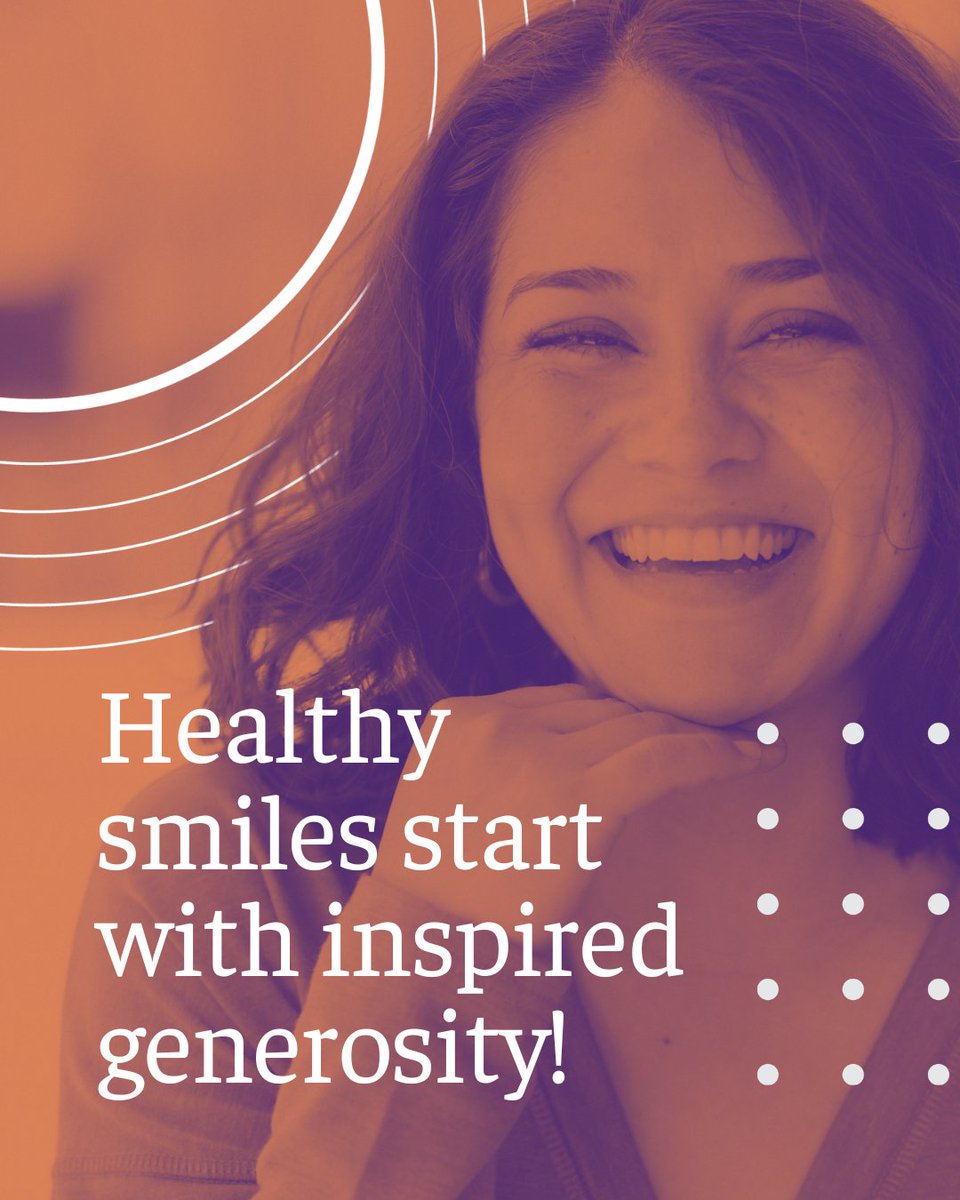 MBDentalFdn's tweet photo. 😄✨ Healthy smiles start with inspired generosity! ✨😄

When you support the Manitoba Dental Foundation, you help kids, families, and communities across Manitoba get the dental care they need—turning generosity into bright smiles. 🦷💙

Donate today: https://t.co/IrnaG6TCiN https://t.co/mgcNIrhNUV