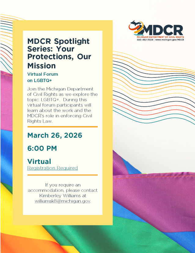 Michigan Department of Civil Rights tweet media