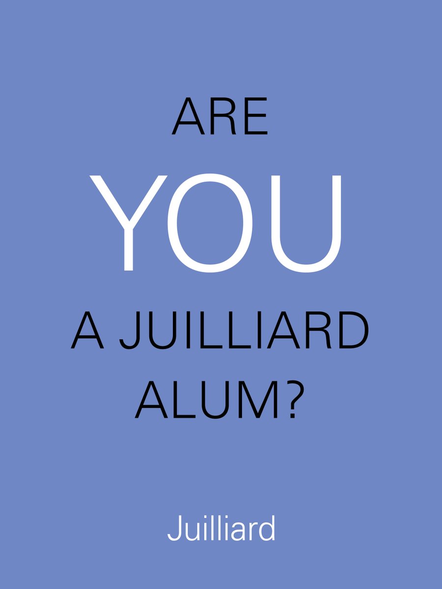 The Juilliard School tweet media