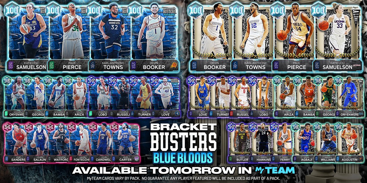 🏀🔵 Bracket Busters – Blue Bloods are coming to MyTEAM… Proven stars ...