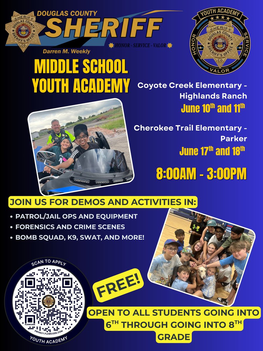 🚨 Registration is NOW OPEN for the Douglas County Sheriff’s Office ...