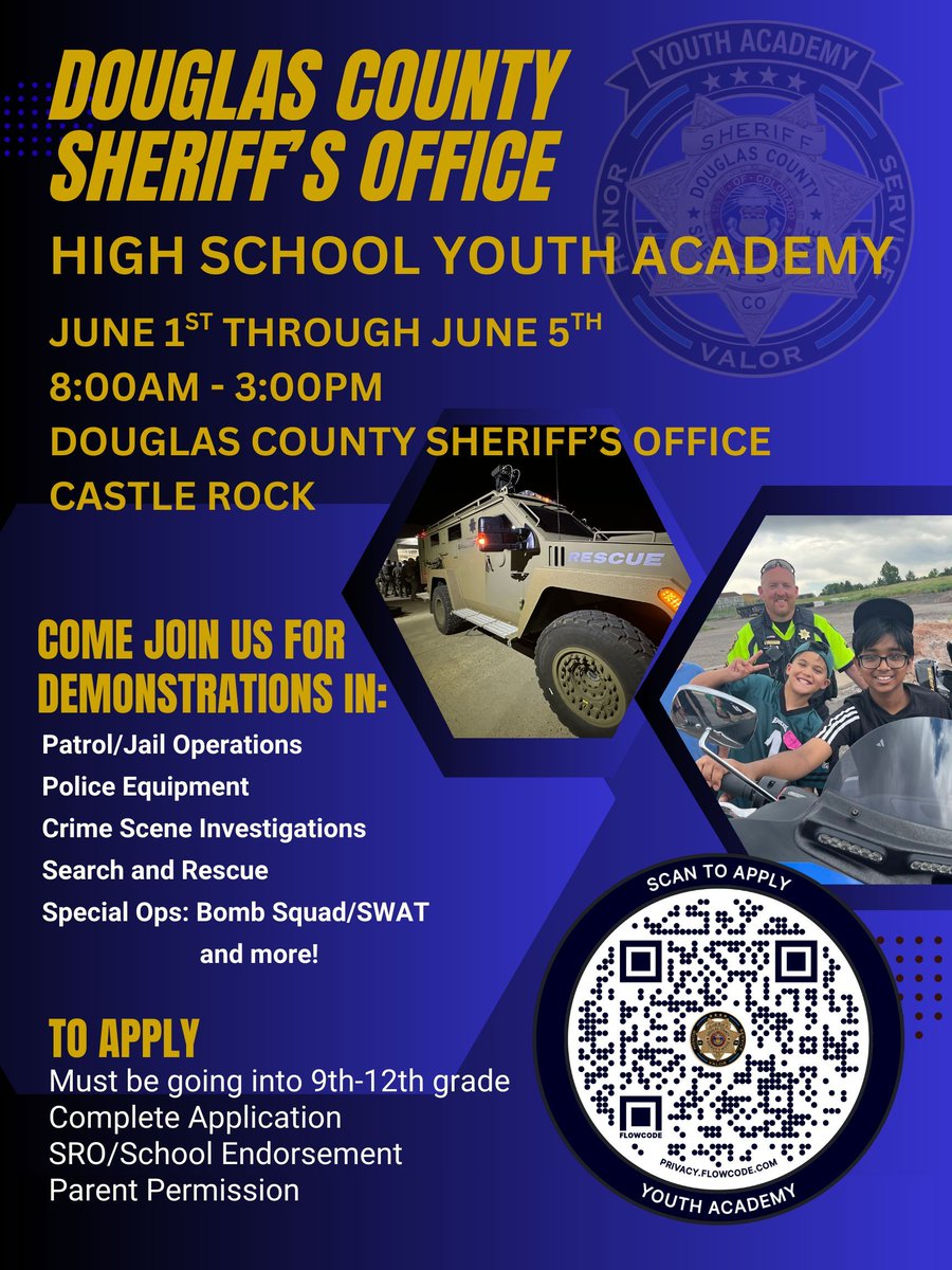 🚨 Registration is NOW OPEN for the Douglas County Sheriff’s Office ...