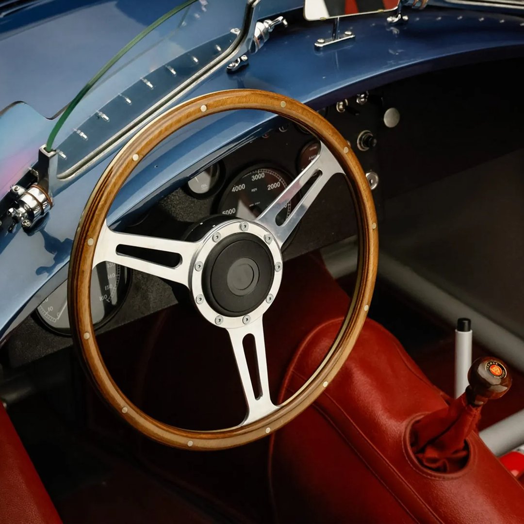 Bringatrailer's tweet image. This Jaguar C-Type was constructed as a rolling chassis by Realm Engineering in Weston Subedge, England, in 2014 before being completed in the US with the installation of an overhauled 4.2-liter XK inline-six and a Toyota five-speed manual transmission. It's listed now by our