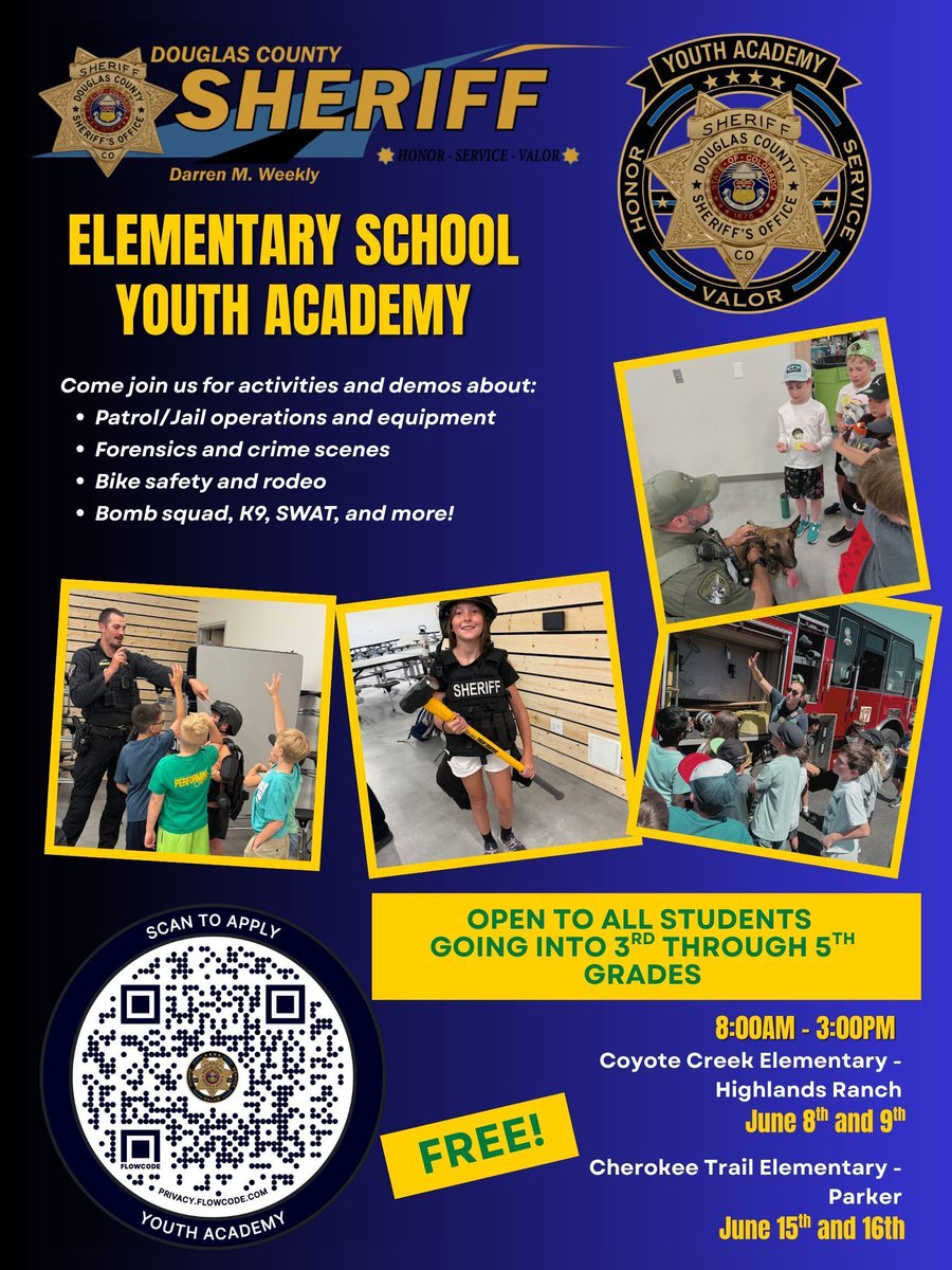 🚨 Registration is NOW OPEN for the Douglas County Sheriff’s Office ...