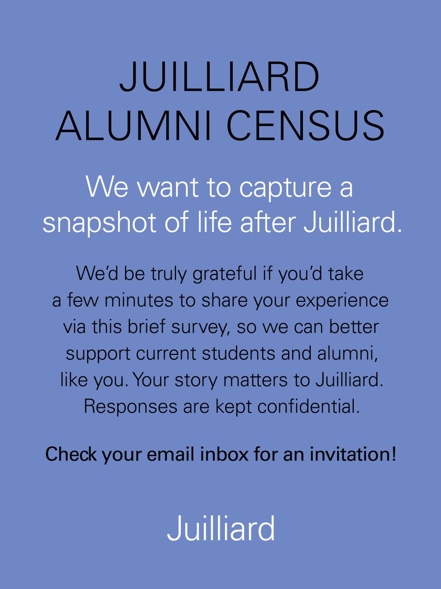 The Juilliard School tweet media