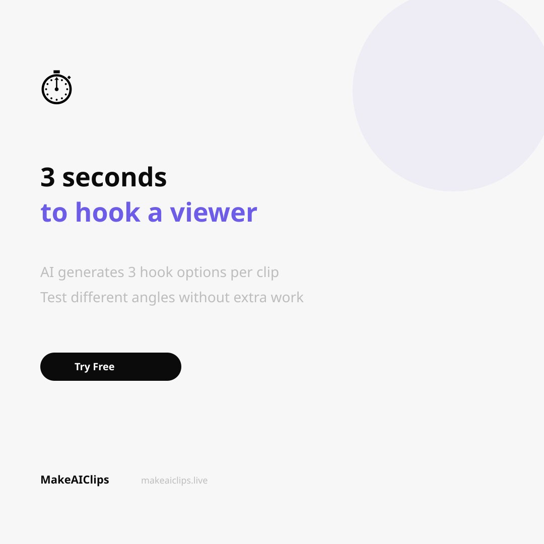 makeAIclips tweet media