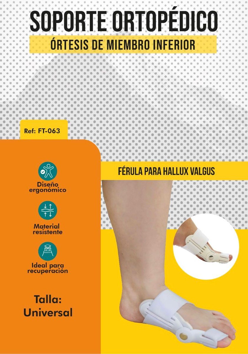 orthowellsas's tweet photo. ¡Dile adiós al dolor de juanetes y vuelve a caminar con comodidad! 👣✨

#Orthowell #Juanetes #CorrectorDeJuanete #SeparadoresDeDedos #SaludDelPie https://t.co/KBrN5KNs8i