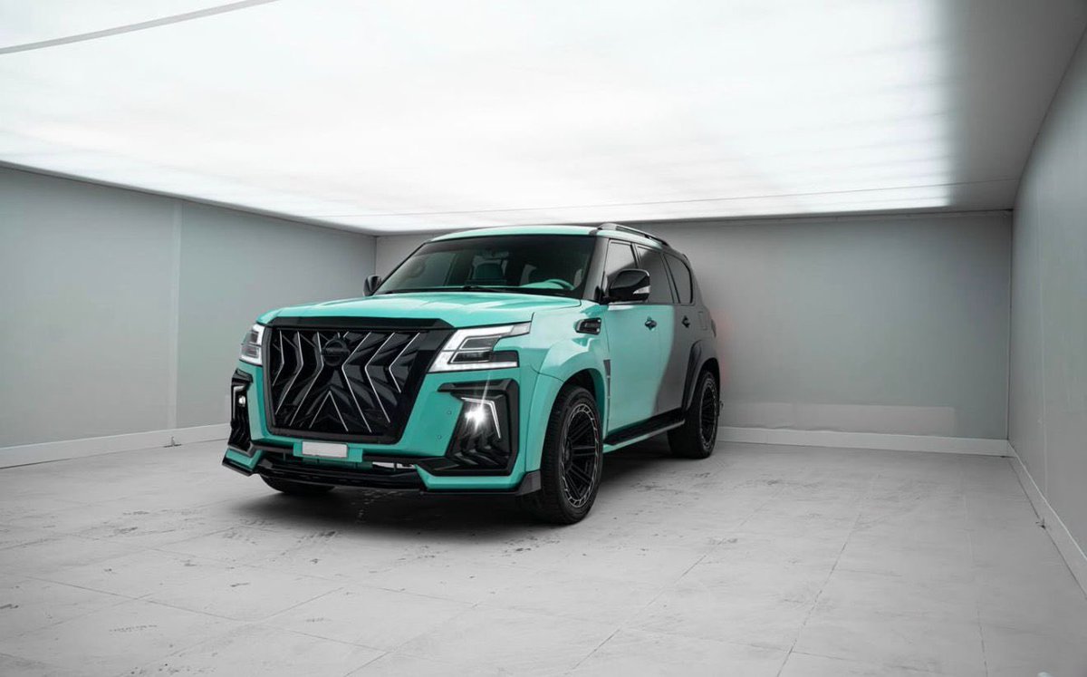 _owula's tweet photo. 2020 Nissan Patrol
• ⁠V8 5.6L Engine
• ⁠~400 HP
• ⁠Only 51K KM
• 7 seater 
• ⁠Ultra Ultra Low Mileage
• ⁠Custom HAWK EDITION Body Kits
• ⁠Tiffany Black Exterior
• ⁠Luxury Custom Interior
VIN: JN8AY2ND2LX015815

‼️PRICE🇬🇭 355k cedis ‼️..
*INCLUDING SHIPPING* 🛞🚢🛳️ https://t.co/4WXG8YObA1